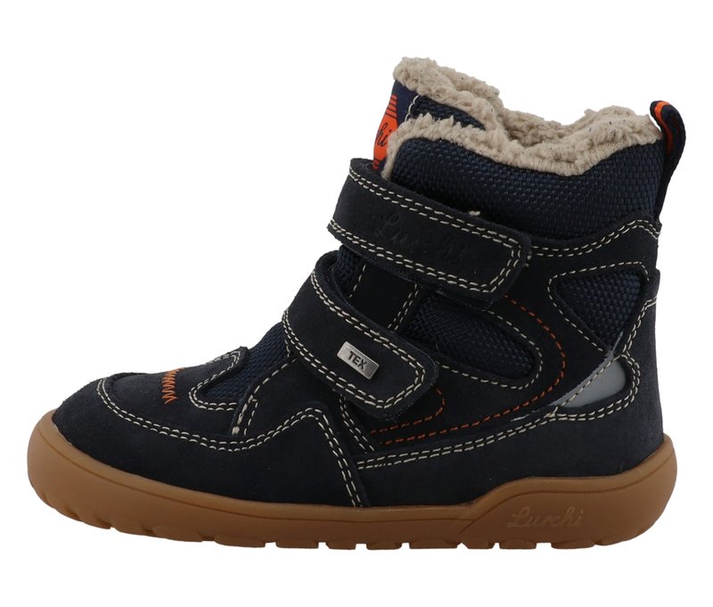 Lurchi »Juppy Barefoot-TEX« - Herren - Gr. 35 - dunkelblau