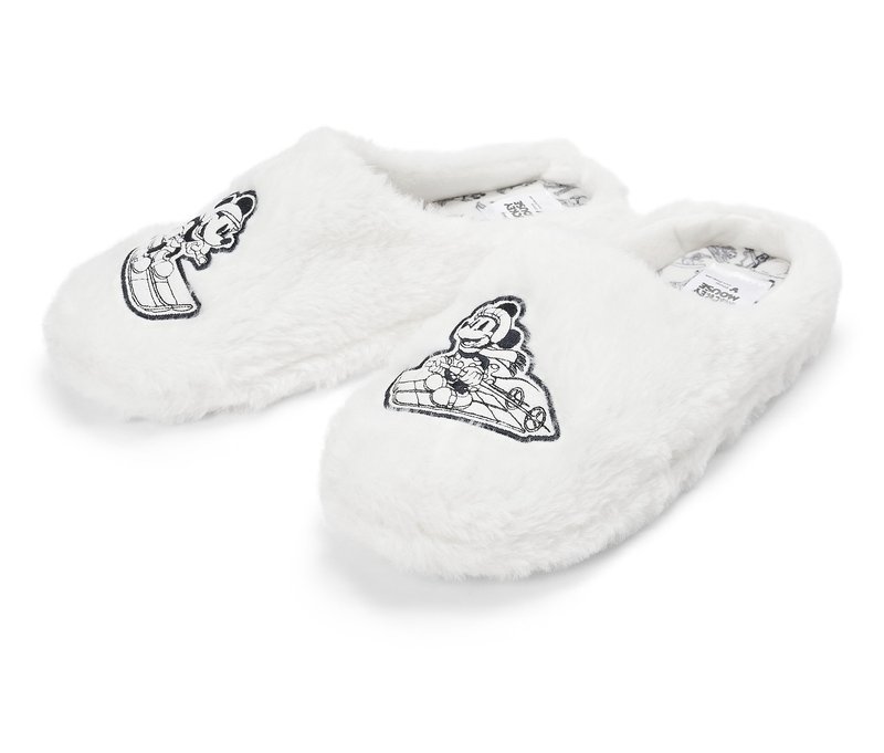 Tchibo - Hausschuhe »Mickey and Friends« - Damen - Gr. 34-35 - dunkelblau