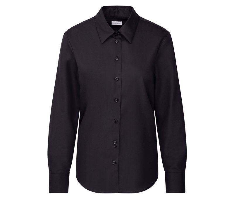 Seidensticker Regular-Bluse - Damen - Gr. 44 - schwarz