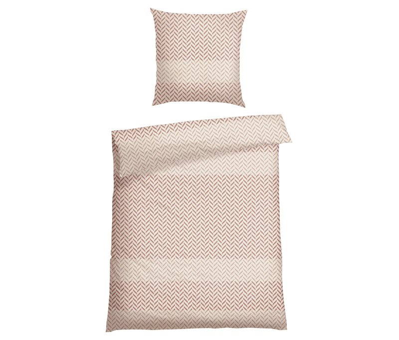 Schiesser Renforcé-Bettwäsche »Maribel« - taupe