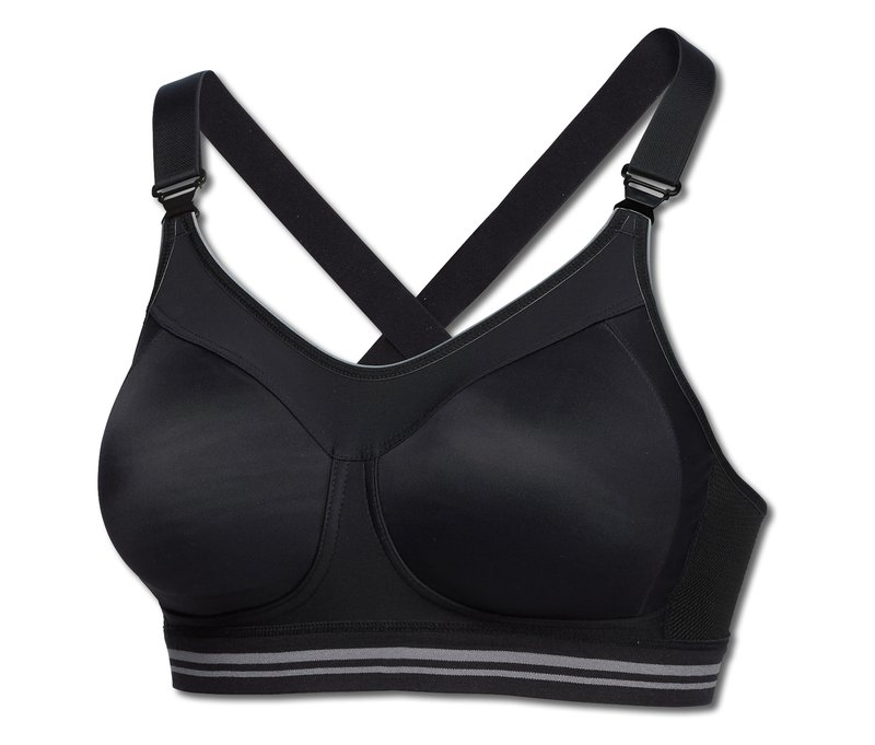 Schiesser Sport-BH High Impact - Damen - Gr. 85B - schwarz
