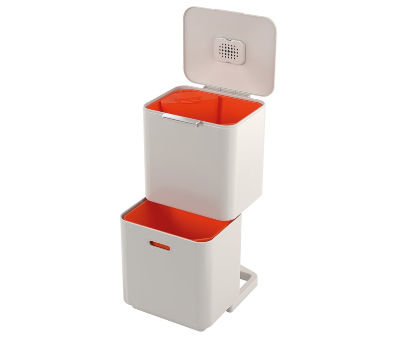 Joseph Joseph Mülleimer Totem - beige