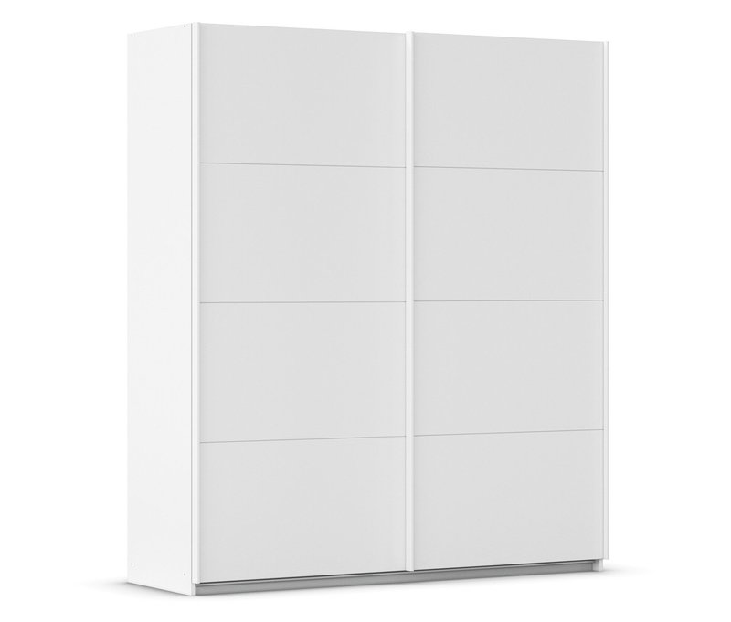 rauch Kleiderschrank »Mia« - 181x62x210cm - weiß - Holz / Holz