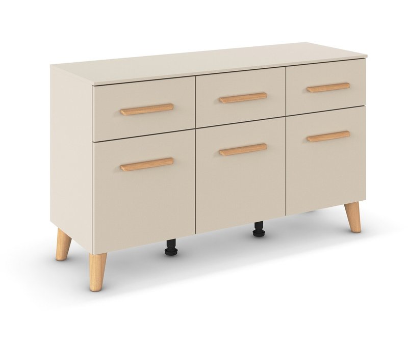 rauch Kommode »Skandi« - 120x42x72cm - beige - Holz / Holz