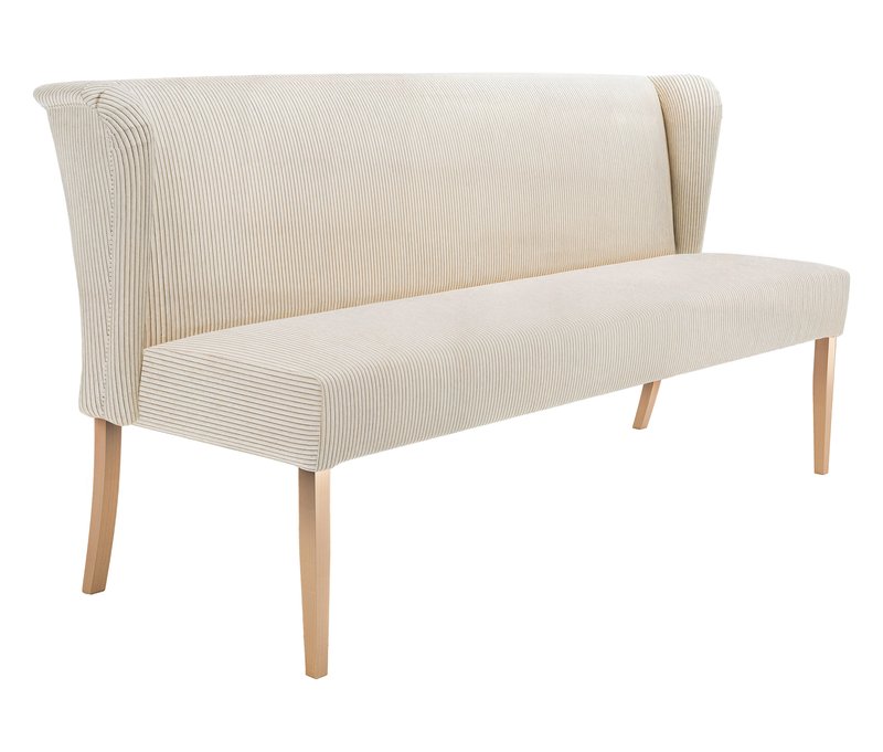 Tchibo - Polsterbank »Hendrick« - 160x65x90cm - creme - Polyester / Buchenholz / Holz