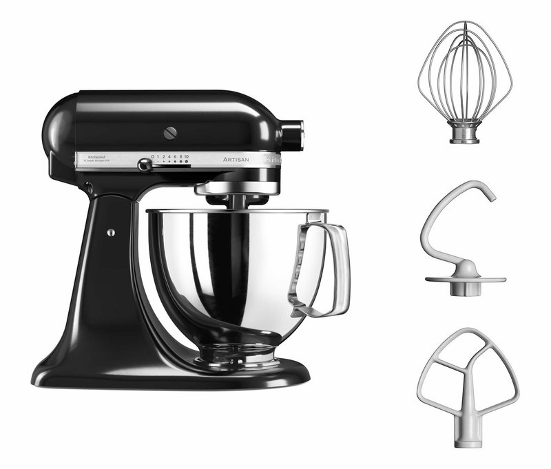 KitchenAid Küchenmaschine »Artisan 5Ksm125« - schwarz