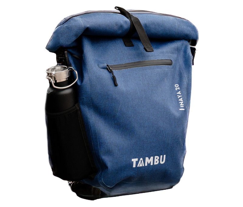 Tchibo - Tambu »Inaya« Fahrradtasche - silber