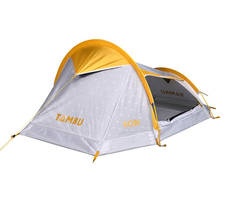Tchibo - Tambu »Robi« 2-Personen-Leichtgewichtszelt - hellgrau