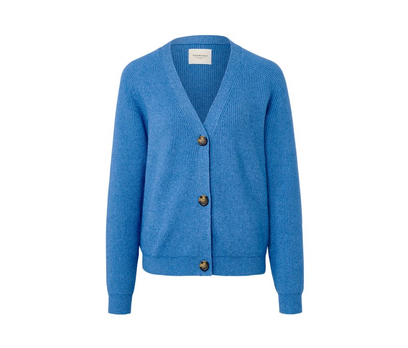 Tchibo - Grobstrick-Cardigan - Damen - Gr. S - blau