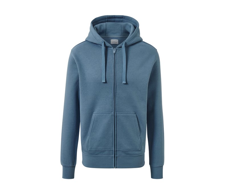 Tchibo - Kapuzenjacke - Herren - Gr. L - blau