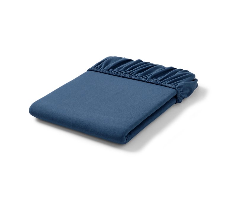 Tchibo - Topper-Spannbettlaken - blau