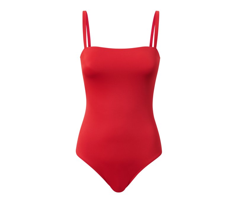 Tchibo - Badeanzug - Damen - Gr. 38 - rot