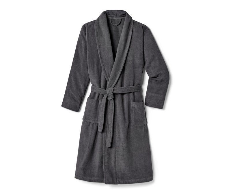 Tchibo - Bademantel - Herren - Gr. XL - grau