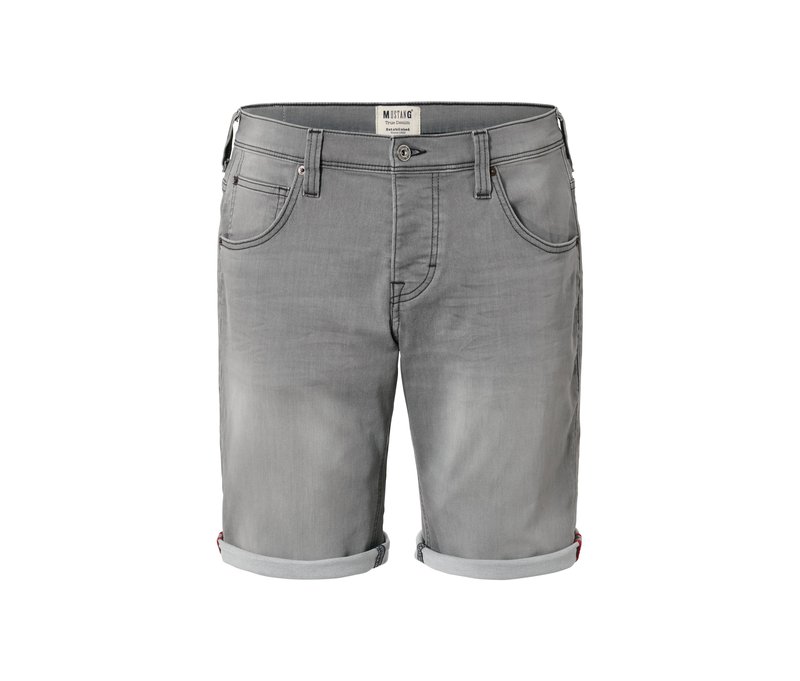 Tchibo - Jeans-Shorts »Mustang« - Herren - Gr. 32 - grau