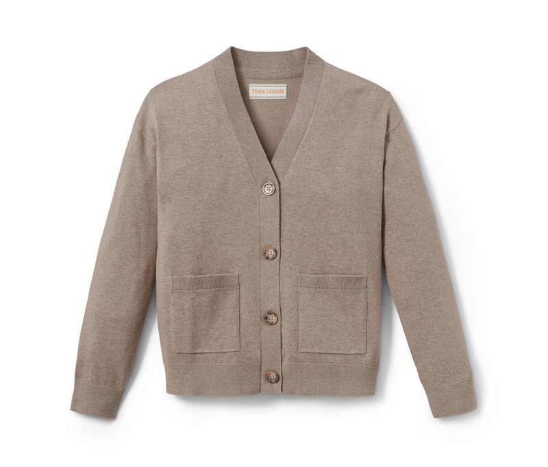 Tchibo - Strickjacke - Mädchen - Gr. 146/152 - hellbraun