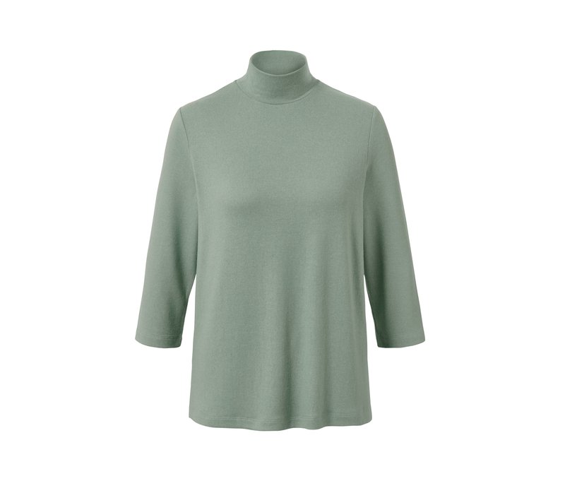 Tchibo - Feinstrickshirt - Damen - Gr. M - grün