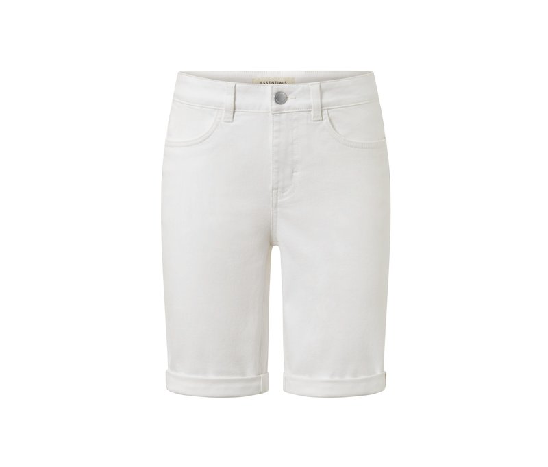 Tchibo - Denim-Shorts – Fit Lea - Damen - Gr. 36 - creme