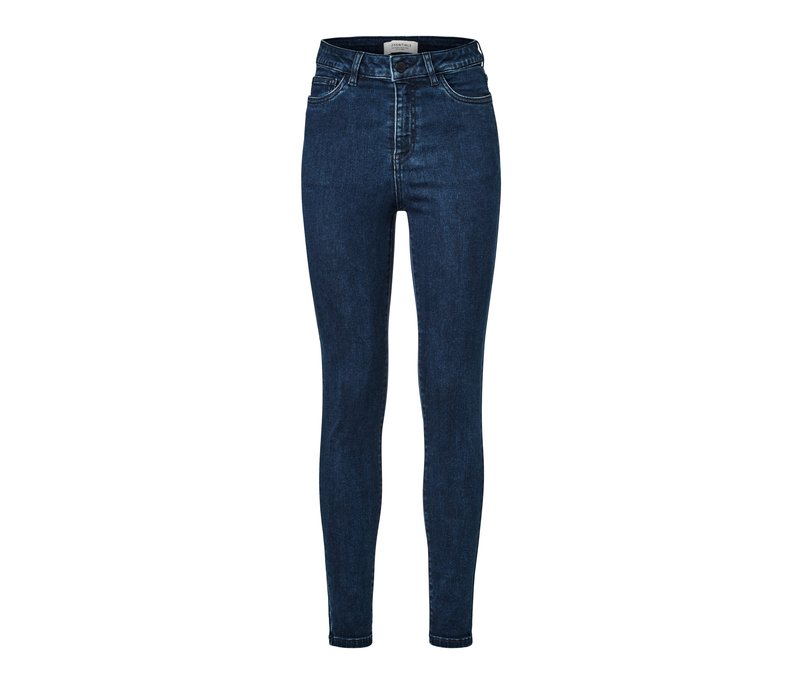 Tchibo - Skinny-Denim »Fit Hanna« - Damen - Gr. 44 - dunkelblau