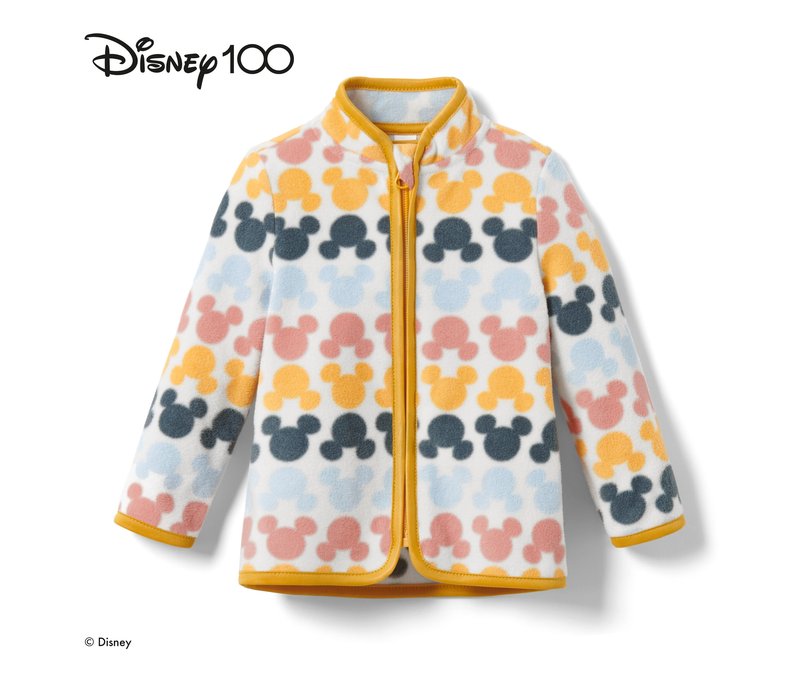 Tchibo - Kleinkind-Fleecejacke »Micky« - Herren - Gr. 98/104 - weiß