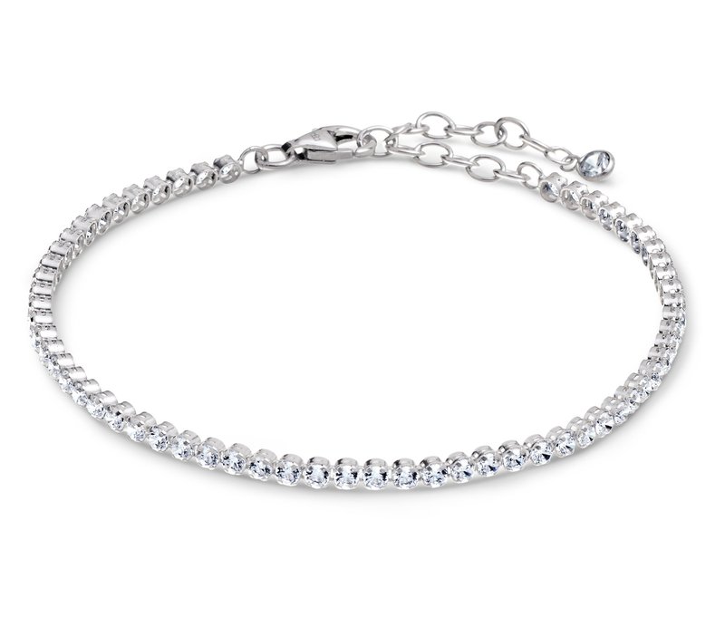 Tchibo - 925 Silber Armband »Tennis« - silber