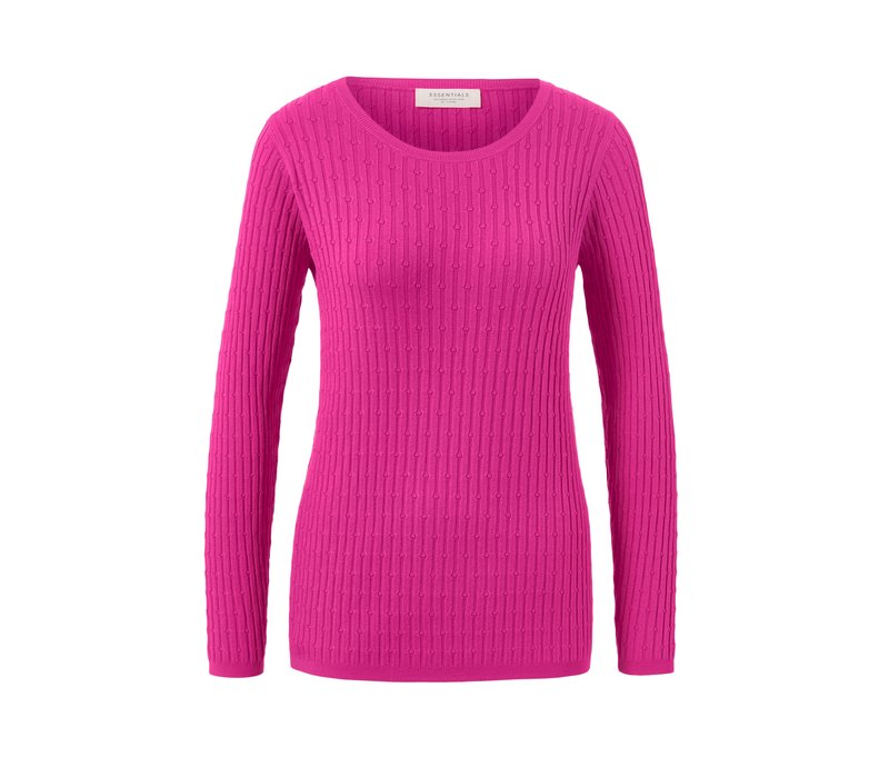 Tchibo - Zopfstrickpullover - Damen - Gr. XL - pink