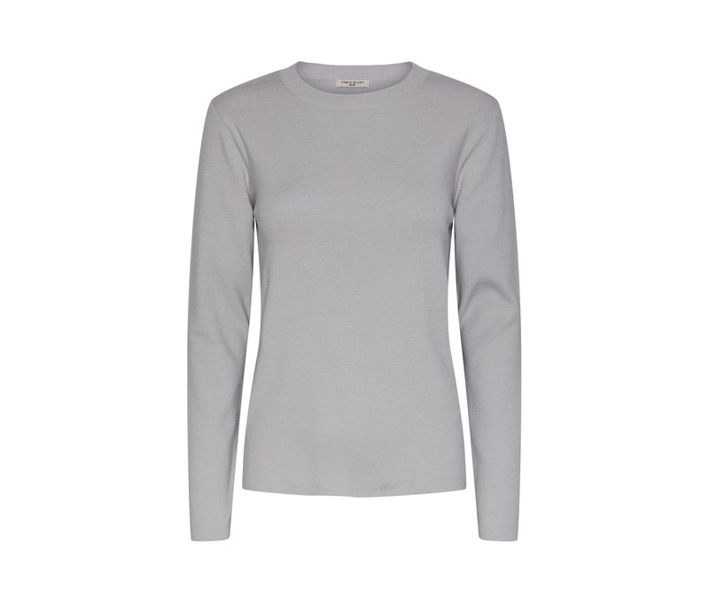 Tchibo - Strickpullover - Damen - Gr. L - hellgrau