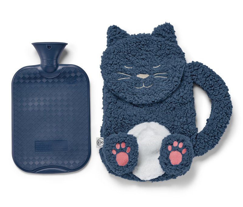 Tchibo - Wärmflasche »Katze« - braun