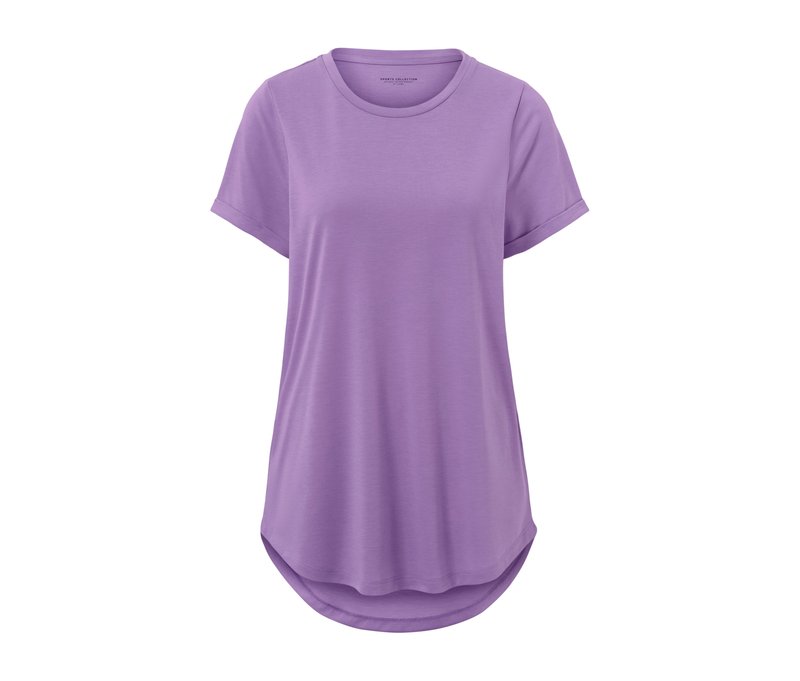 Tchibo - Longshirt - Damen - Gr. M - lila