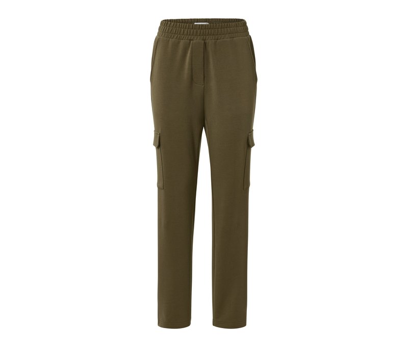 Tchibo - Joggpants mit Cargo-Taschen - Damen - Gr. XXL - khaki