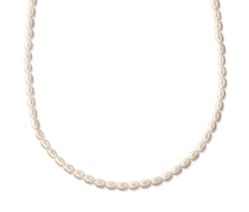 Tchibo - 925 Silber Kette Tiny Pearls - silber