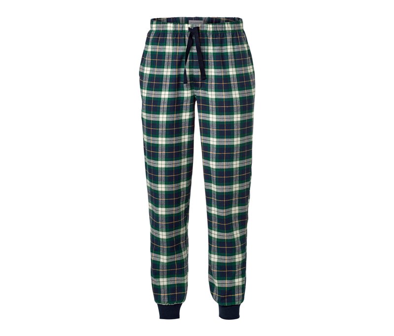 Tchibo - Flanell-Relaxhose - Herren - Gr. L - mehrfarbig/kariert