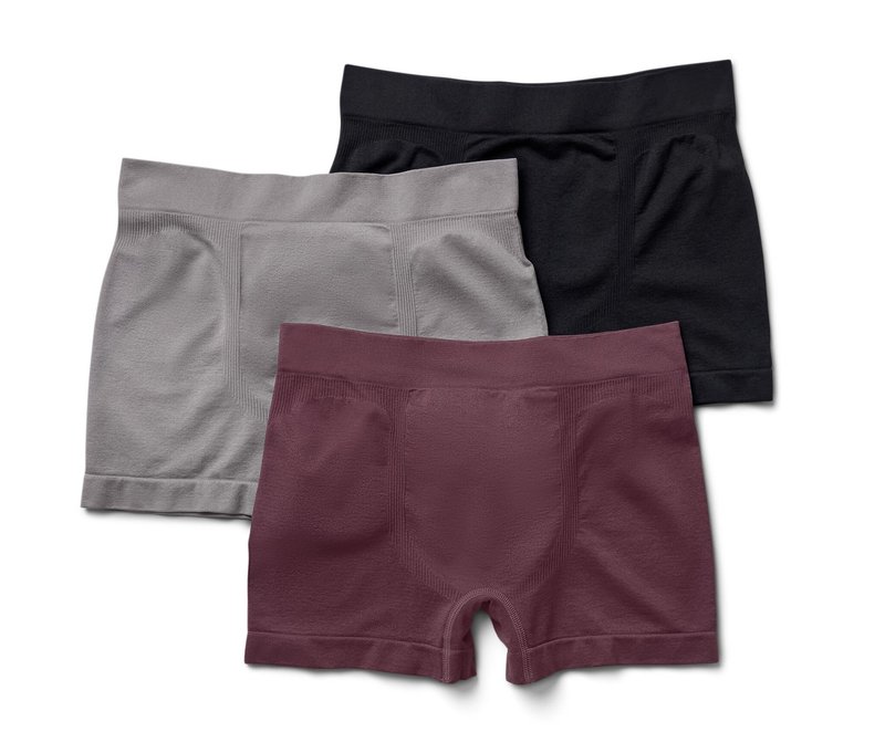 Tchibo - 3 Seamless-Slipboxer - Herren - Gr. L/6 - schwarz