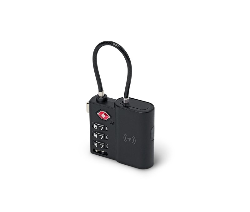 Tchibo - Smart-TSA-Schloss mit Tracker - schwarz