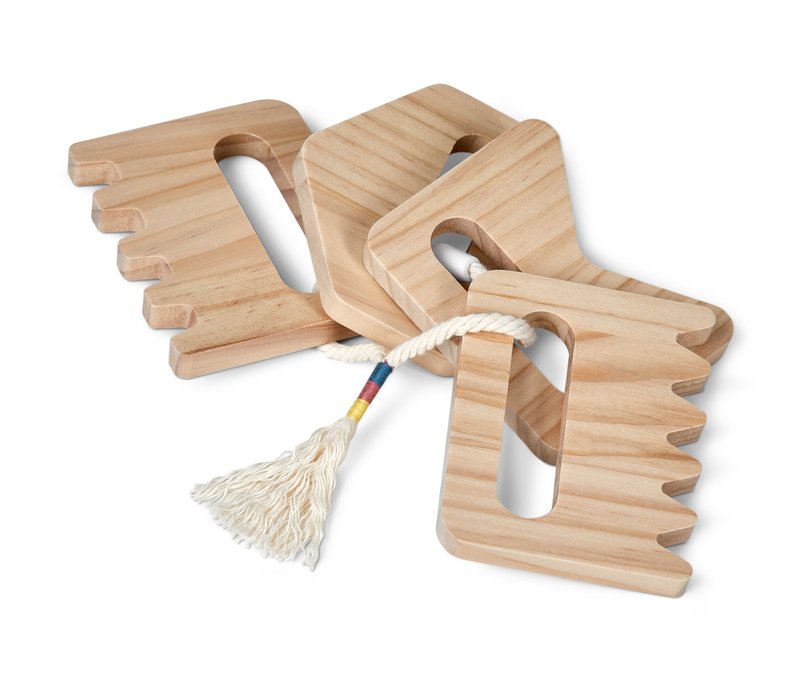 Tchibo - Kinder-Sandkämme - naturfarben