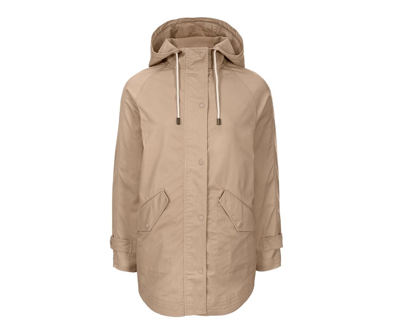 Tchibo - Parka mit Kapuze - Damen - Gr. 44 - beige