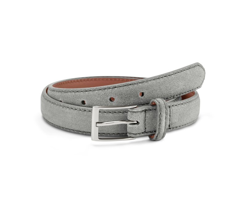 Tchibo - Ledergürtel - Damen - Gr. 105 - graublau