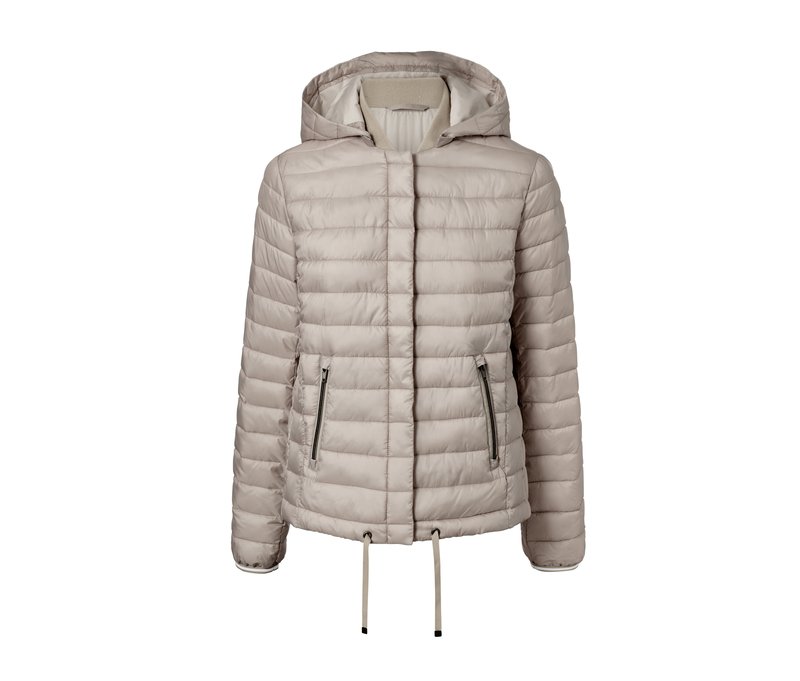 Tchibo - Steppjacke mit Kapuze - Damen - Gr. 48 - weiß