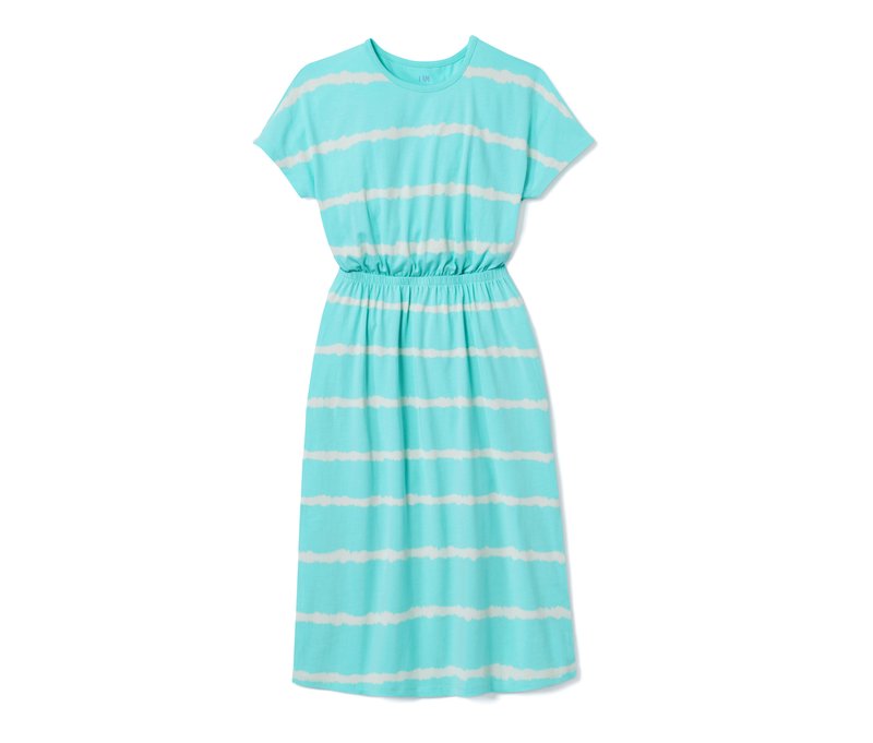 Tchibo - Jerseykleid - Mädchen - Gr. 170/176 - türkis