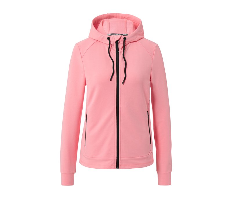 Tchibo - Sweatjacke - Damen - Gr. M - rosé