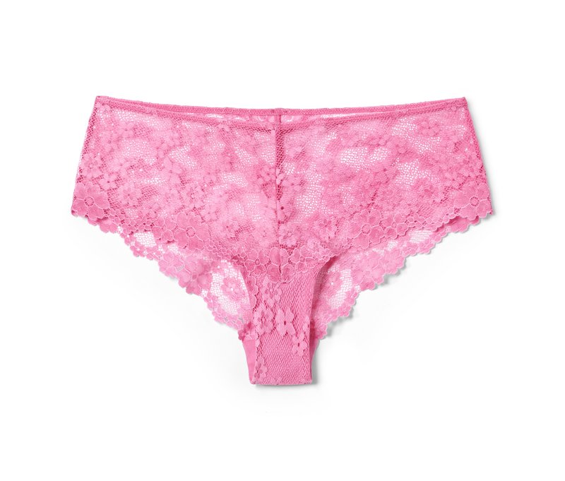 Tchibo - Spitzen-Panty - Damen - Gr. S - pink