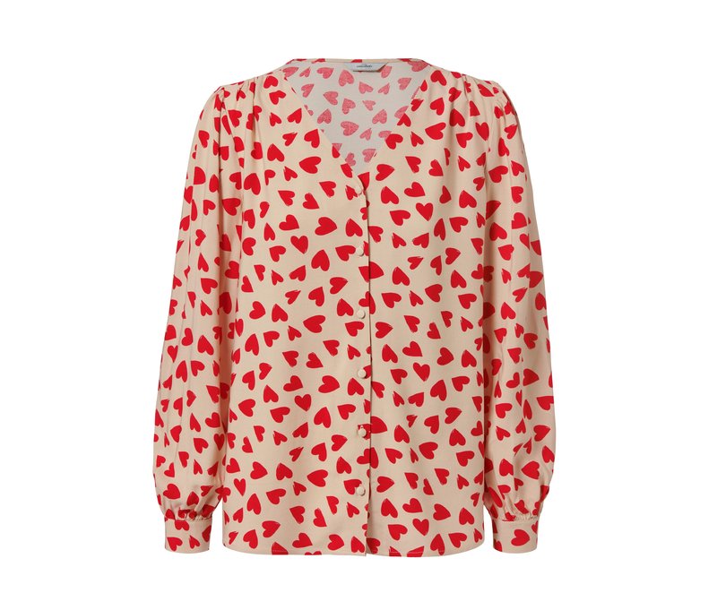 Tchibo - Bluse - Damen - Gr. 44 - beige