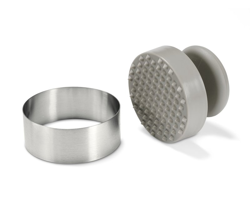 Tchibo - Burgerpresse - silber