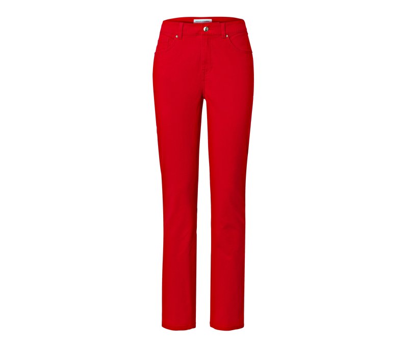 Tchibo - Coloured Denim - Damen - Gr. 36 - rot