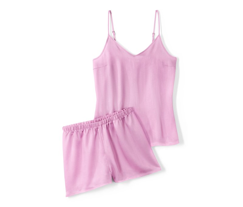 Tchibo - Shorty-Pyjama - Damen - Gr. 38 - lila