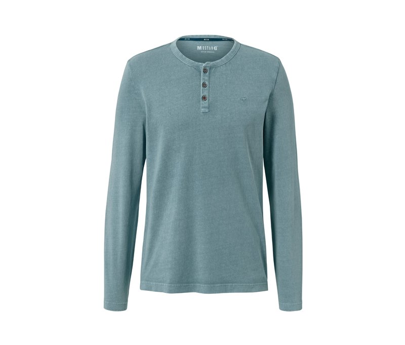 Tchibo - Henley »Mustang« - Herren - Gr. XL - blau
