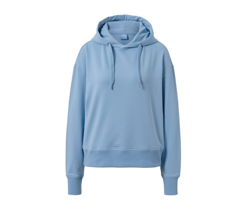 Tchibo - Kapuzen-Sweatpullover - Damen - Gr. S - hellblau
