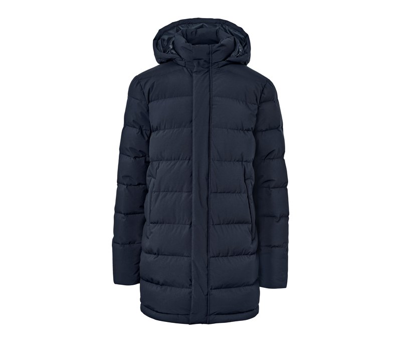 Tchibo - Daunen-Steppparka - Herren - Gr. XL - dunkelblau