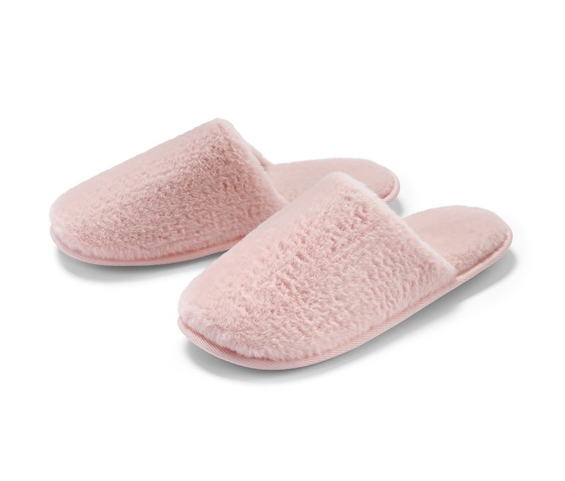 Tchibo - Hausschuhe aus Kunstfell - Damen - Gr. 36-37 - rosa