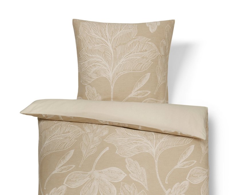 Tchibo - Flanell-Bettwäsche - creme