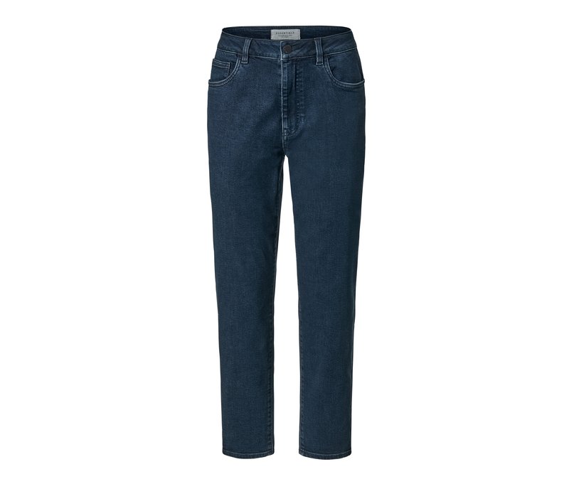 Tchibo - High-Waist-Jeans - Damen - Gr. 42 - dunkelblau